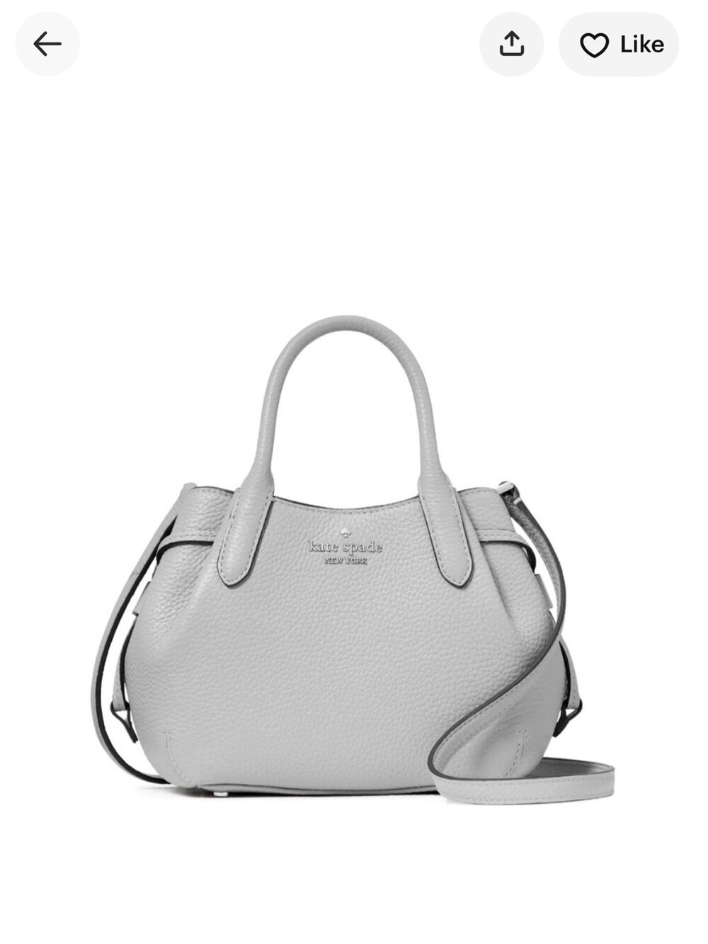 Kate Spade NWT Dumpling Mini Satchel